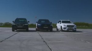 Audi Q7 2020 против BMW X7 и Volvo XC90 Тест драйв  сравнение