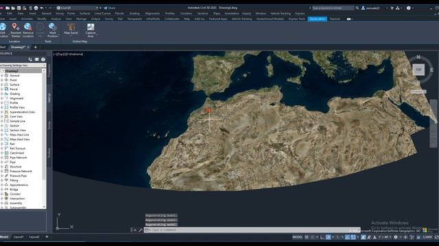 les images satellite sur Autodesk civil 3D Comme google earth смотреть онлайн