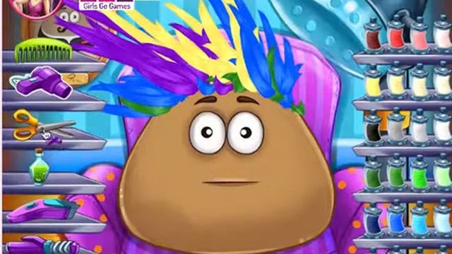 ДЕЛАЕМ ПРИЧЕСКУ КАКАШКЕ!(Прическа для поу) смотреть онлайн