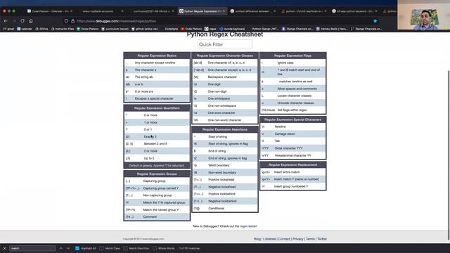 W3D3: Regular Expressions (2 of 2) смотреть онлайн