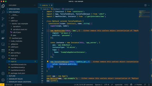 Using Typescript for Infrastructure | Terraform CDK using Typescript | Typescript for IaC смотреть онлайн