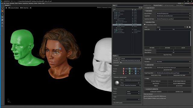 Overview of Character Setup in Omniverse Audio2Face смотреть онлайн
