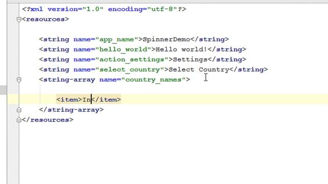 14 Working with Spinner Android Studio Tutorial смотреть онлайн