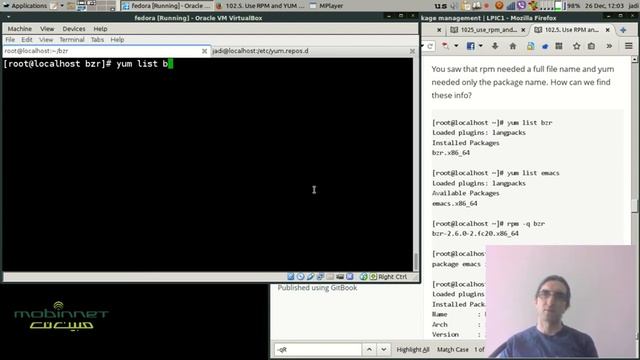 102.5. Use RPM and YUM package management - استفاده از مدیر بسته YUM و RPM смотреть онлайн