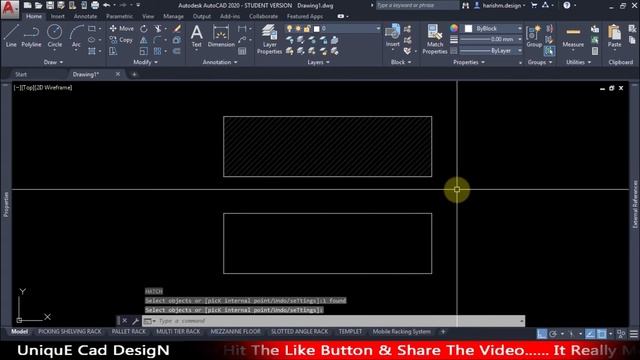 How To Stretch Hatch in AutoCAD || AutoCAD LT || смотреть онлайн