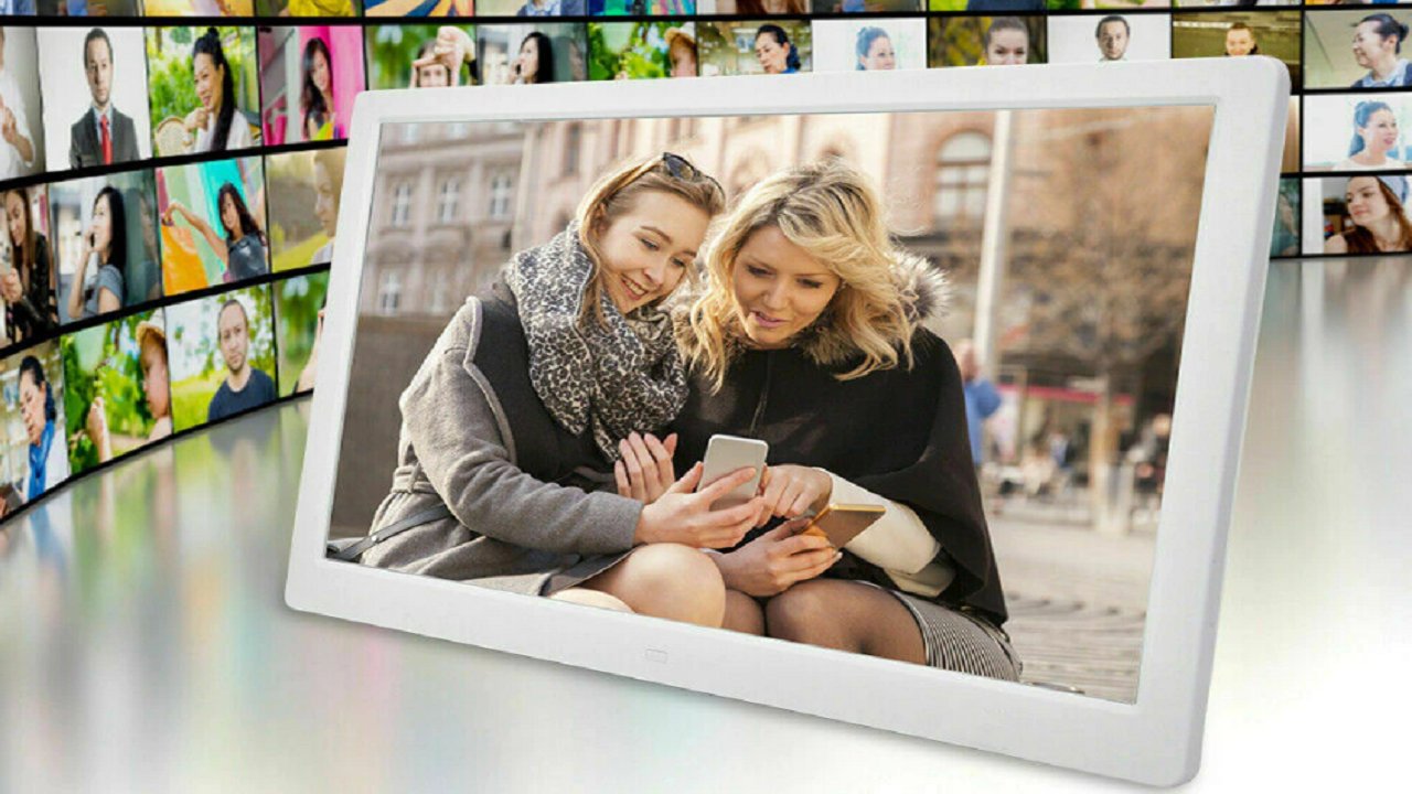 Цифровая фоторамка 10 дюймов с АлиЭкспресс - Электронная рамка для фотографий смотреть онлайн