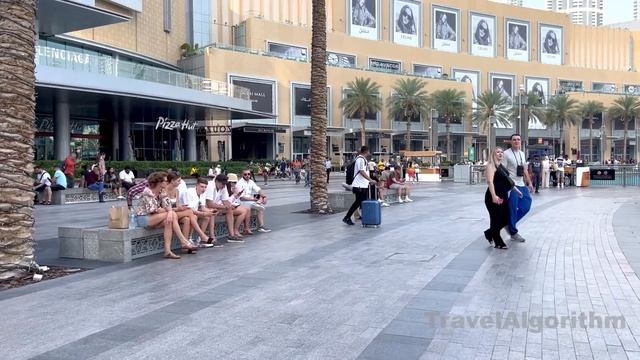 Dubai City Walking Tour 4K | Burj Khalifa, The Dubai Fountain, Downtown | United Arab Emirates ?? смотреть онлайн
