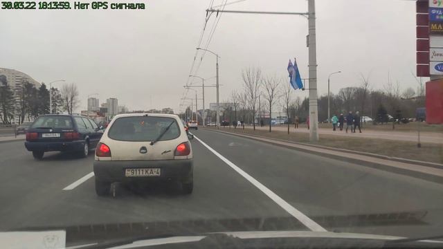 Минск. Перекресток Дзержинского / Голубева. смотреть онлайн