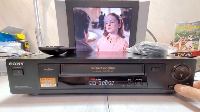 VIDEOREGISTRATORE VHS SONY SLV-SE600 6 TESTINE HI-FI STEREO PERFETTO IN TUTTO CON TELECOMANDO A 99€ смотреть онлайн