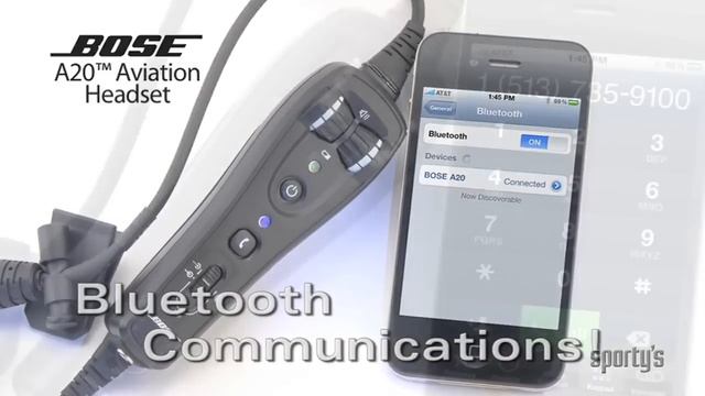 Bose® A20™ Aviation Headset from Sporty's Pilot Shop смотреть онлайн