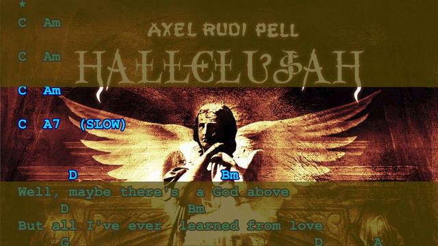 HALLELUJAH Chords And Lyrics [C] смотреть онлайн