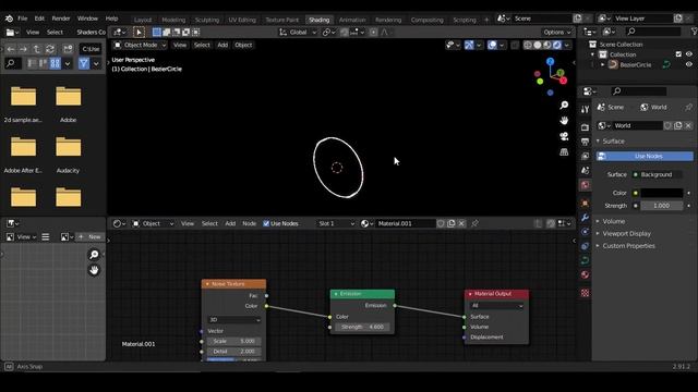 How to create gradient glow in blender eevee смотреть онлайн