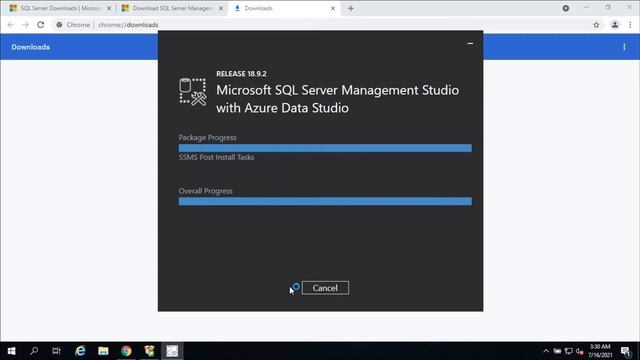 How to install Microsoft SQL Server 2019 on Windows 10 and SQL Server Management Studio #sql смотреть онлайн