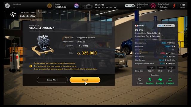 Gran Turismo® 7 25th PS4 Pro, Engine Room: GT Auto Services смотреть онлайн