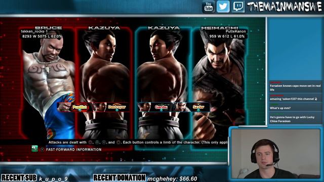 Tekken Tag 2 Ranked - Kazuya & Heihachi vs RankZombies смотреть онлайн