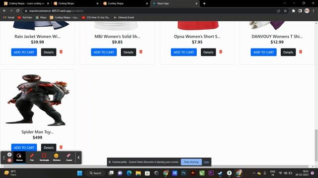 E-commerce App using React Redux смотреть онлайн