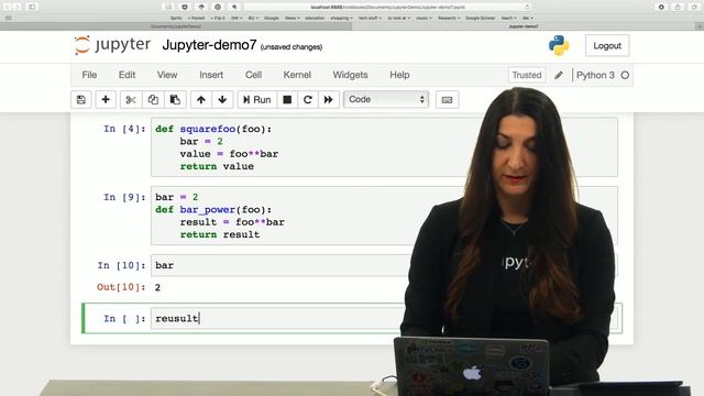 Jupyter demo 7—Python functions смотреть онлайн