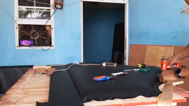 how to make your own tufted bedhead from ply board to fit a king and queen in Jamaica смотреть онлайн