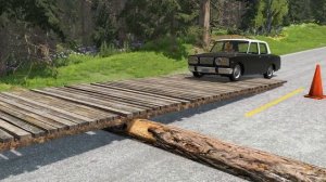 Тачки против упавшего дерева #2 – BeamNG.Drive