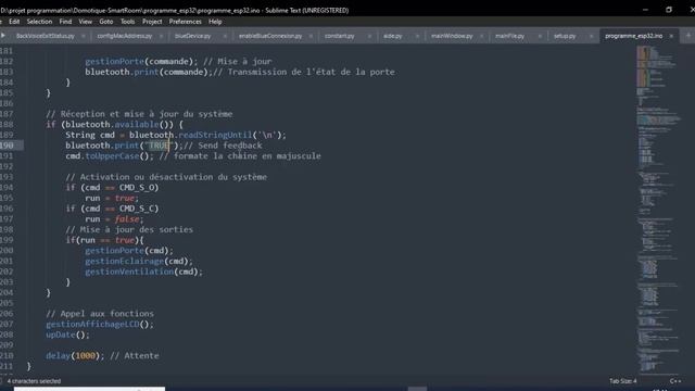 DOMOTIQUE ESP32 / SmartRoom App python .EXE смотреть онлайн