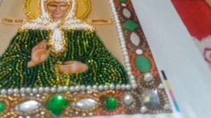 пришивание бисера швом назад иголка и моя организация рабочего места