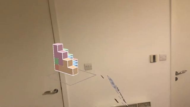 [Experiment] Cubism VR In Augmented Reality (Quest 2)(moving Camera)