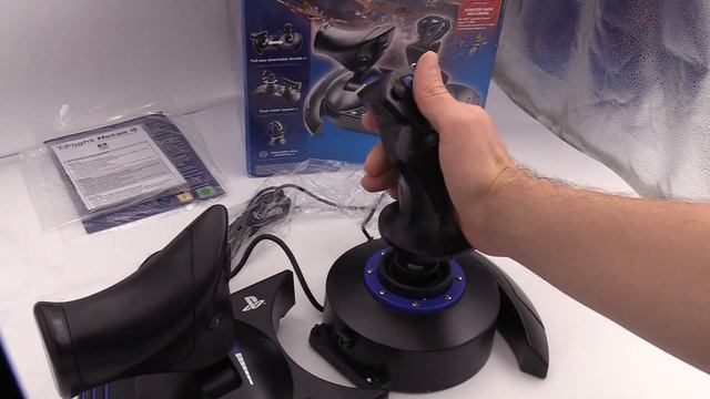 Thrustmaster T.Flight Hotas 4 PS4 Joystick with Detachable Throttle, for PS4 and PC detailed look смотреть онлайн