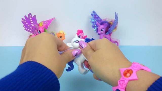 Обзор игрушек: Мой Маленький Пони Рарити и Принцесса Луна My Little Pony на русском смотреть онлайн