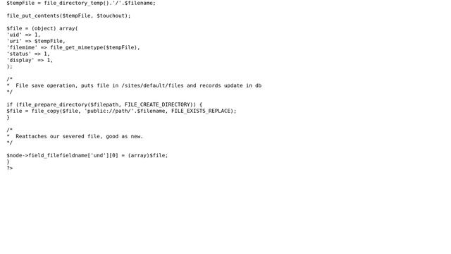 Drupal: How do I change the uploaded file name after the node has been saved? (3 Solutions!!) смотреть онлайн