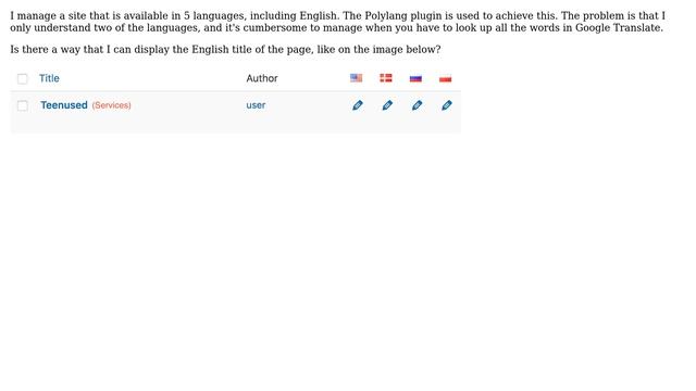 Wordpress: Multilanguage backend interface смотреть онлайн