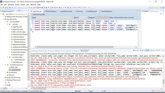 JPA ManyToOne Mapping for role based application смотреть онлайн