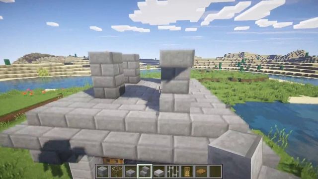 Как построить мини домик из каменного кирпича 1№ смотреть онлайн