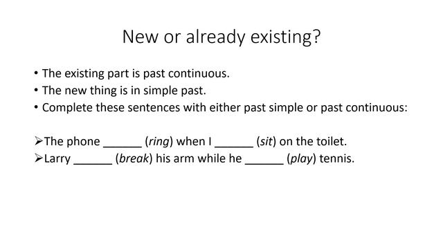 Past Simple oder Past Continuous? Englische Zeitformen смотреть онлайн