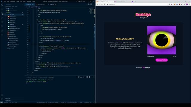 Create a React minting dapp using thirdweb workshop смотреть онлайн