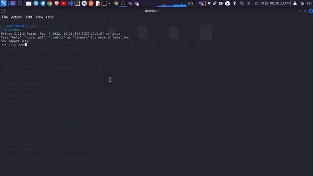how to open nltk downloader - python смотреть онлайн