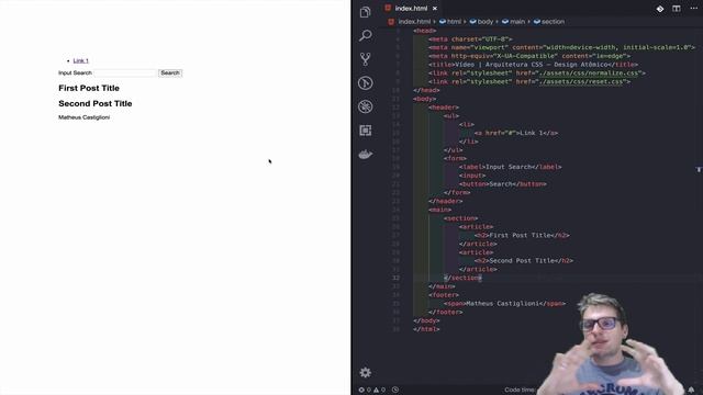 [Front-End] Arquitetura CSS - Criando Design Atômico смотреть онлайн