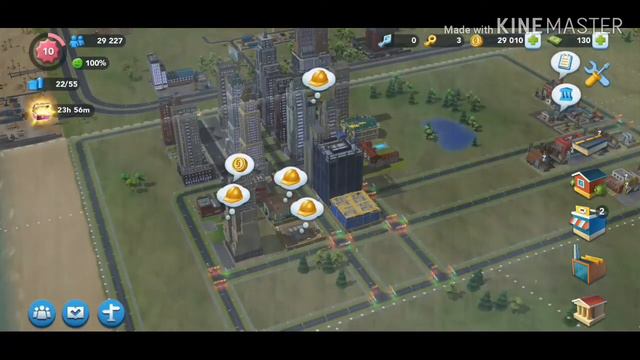 Jugando SimCity Mobile #1 y probablemente смотреть онлайн