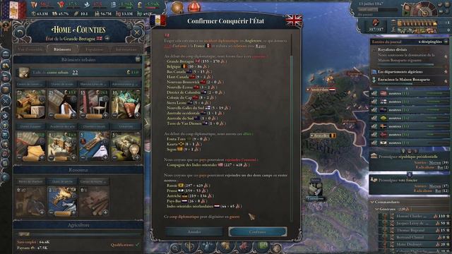 [FR] À la Gloire de Bonaparte ! - Victoria 3 Voice of the People France - Let's play 3 смотреть онлайн