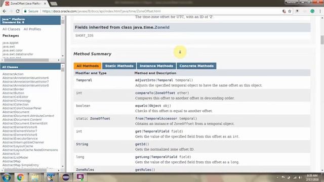 Java 8 ZoneOffset Class Introduction | Java 8 Date and Time | Java Date and Time смотреть онлайн