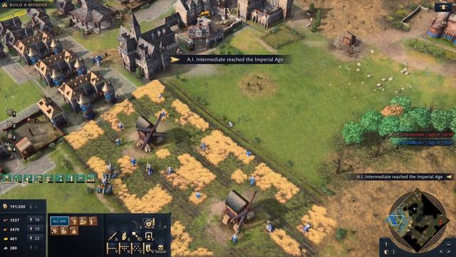 Age of Empires IV - A Wondrous Victory | Skirmish смотреть онлайн