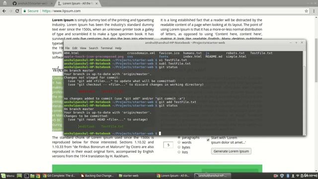 4 Back out GIT Changes смотреть онлайн