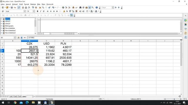 absolútna relatívna adresa Calc Excel смотреть онлайн