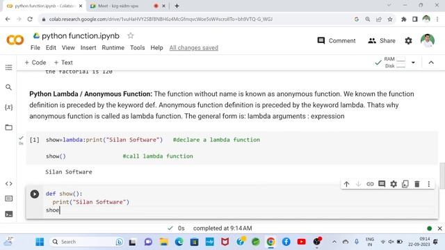 #3. Python Lambda (Anonymous) Function || Python Tutorial || Silan Software || pythonTpoints смотреть онлайн