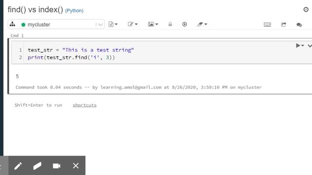 find() vs index() in Python | Python interview question смотреть онлайн