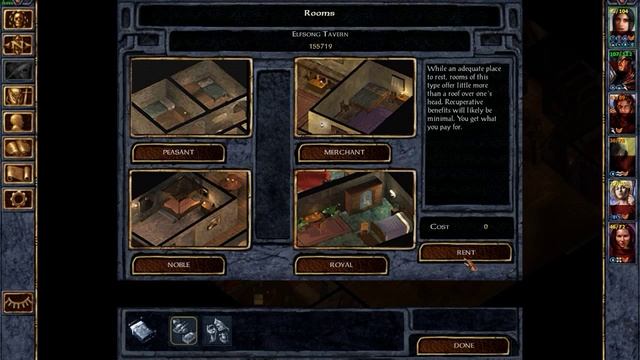 Baldur's Gate: Enhanced Edition v. 2.0: "rest at an inn"-bug смотреть онлайн