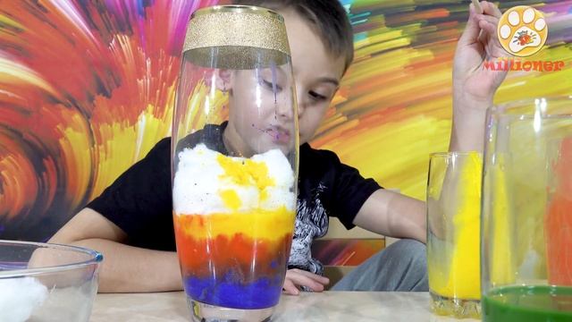 Как сделать млечный путь в бутылке (туманная галактика челлендж) смотреть онлайн