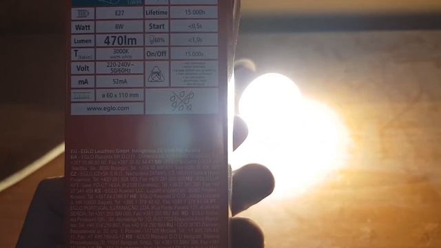 Bec E27 Eglo RGB 470 lumeni cu telecomanda смотреть онлайн