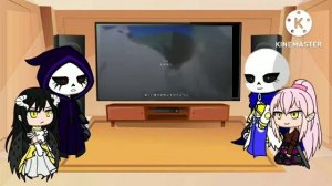 Реакция Overlord на Рыцарь Скелет/Gacha club/Animation