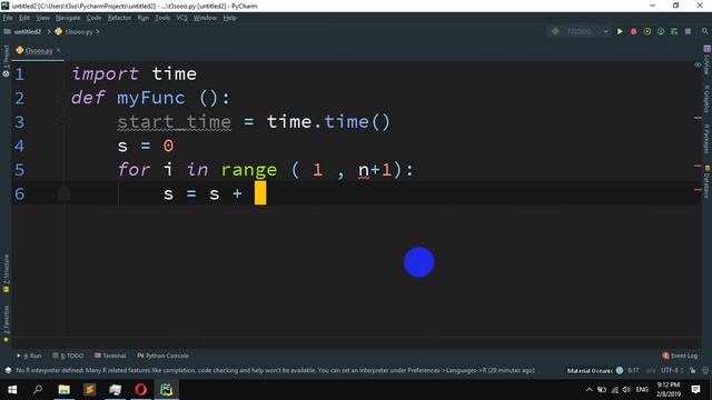 How to get time of a Python program's execution смотреть онлайн