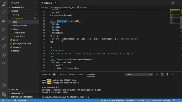 Node.js에서 로그(Log)관리 - winston смотреть онлайн